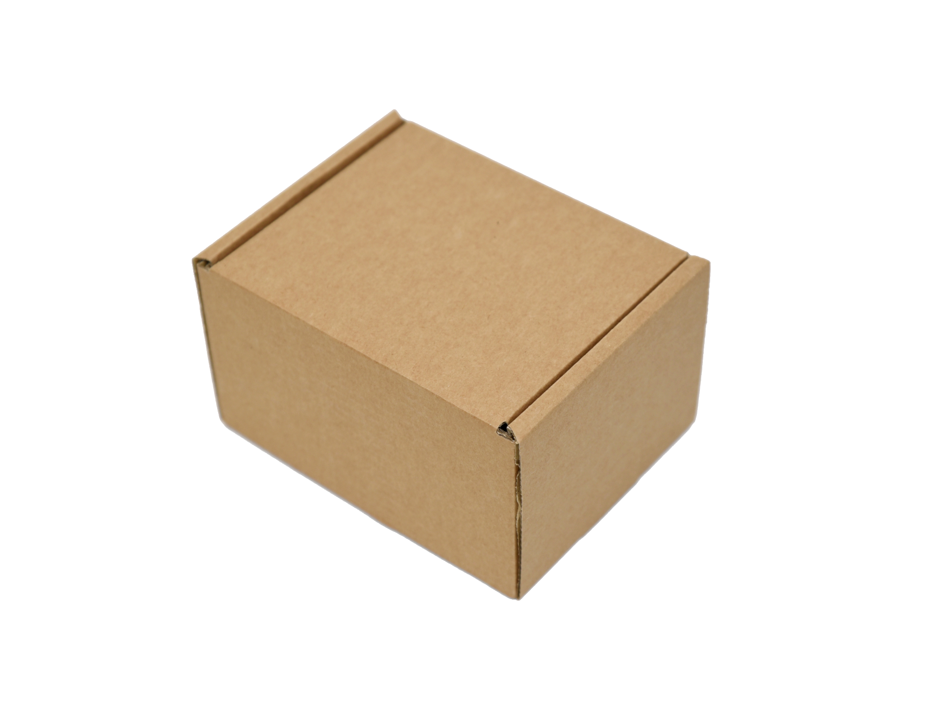 50 x 152mm x 102mm x 102mm Single Wall Brown Card UK T48 Post Mailing Boxes 