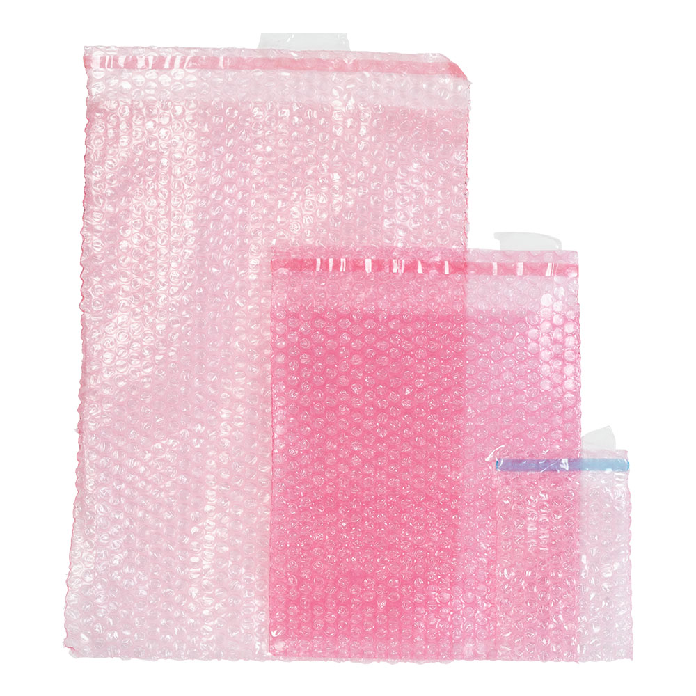 ANTI-STATIC CUSHIONED ZIPLOCK-TOP BUBBLE BAGS (10 PACK) evidence bag
