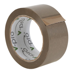 Buff EXTRA Strong Brown Buff Parcel Packing Tape Packaging Box etc 48mm x 66m 24 Roll 