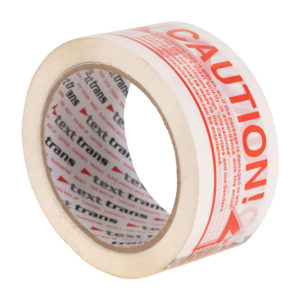 Caution Printed Tape