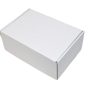 379x255x150mm Single Wall White Postal Boxes