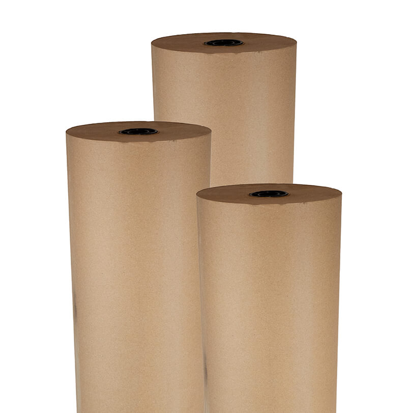 1500mm x 220M Pure Kraft Paper Rolls - Springpack