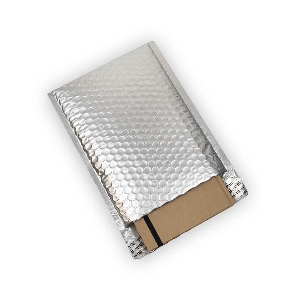 Silver Metallic Padded Mailers