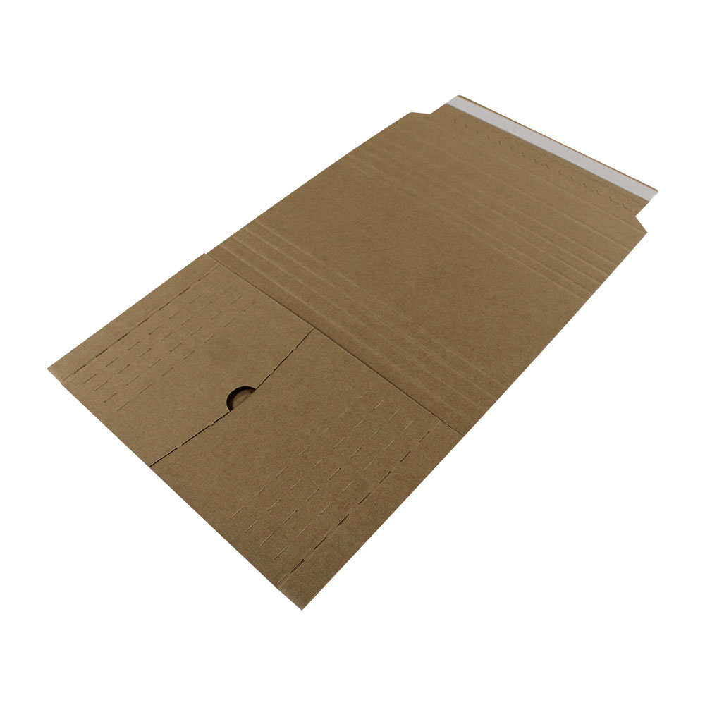 248x165x70mm Brown Bookwraps Single Wall - Springpack