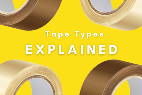 Tape Types Explained: Vinyl, Paper, Polypropylene