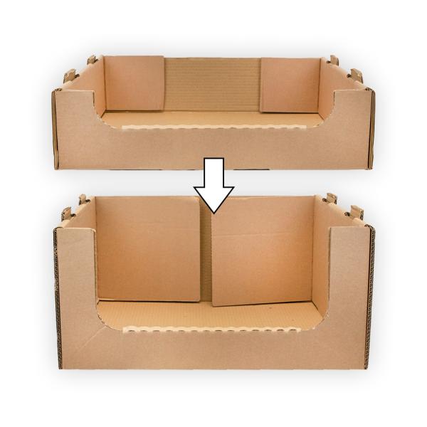 Cardboard Pick Bins: Revolutionise the Christmas Rush