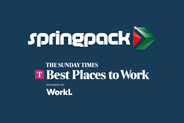 Springpack - Voted Sunday Times Best Place to Work