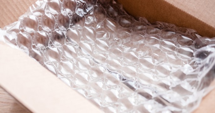 Bubble Wrap Lined Box