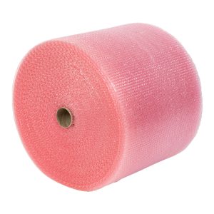 Pink Anti Static Bubble Wrap Roll 124050-1