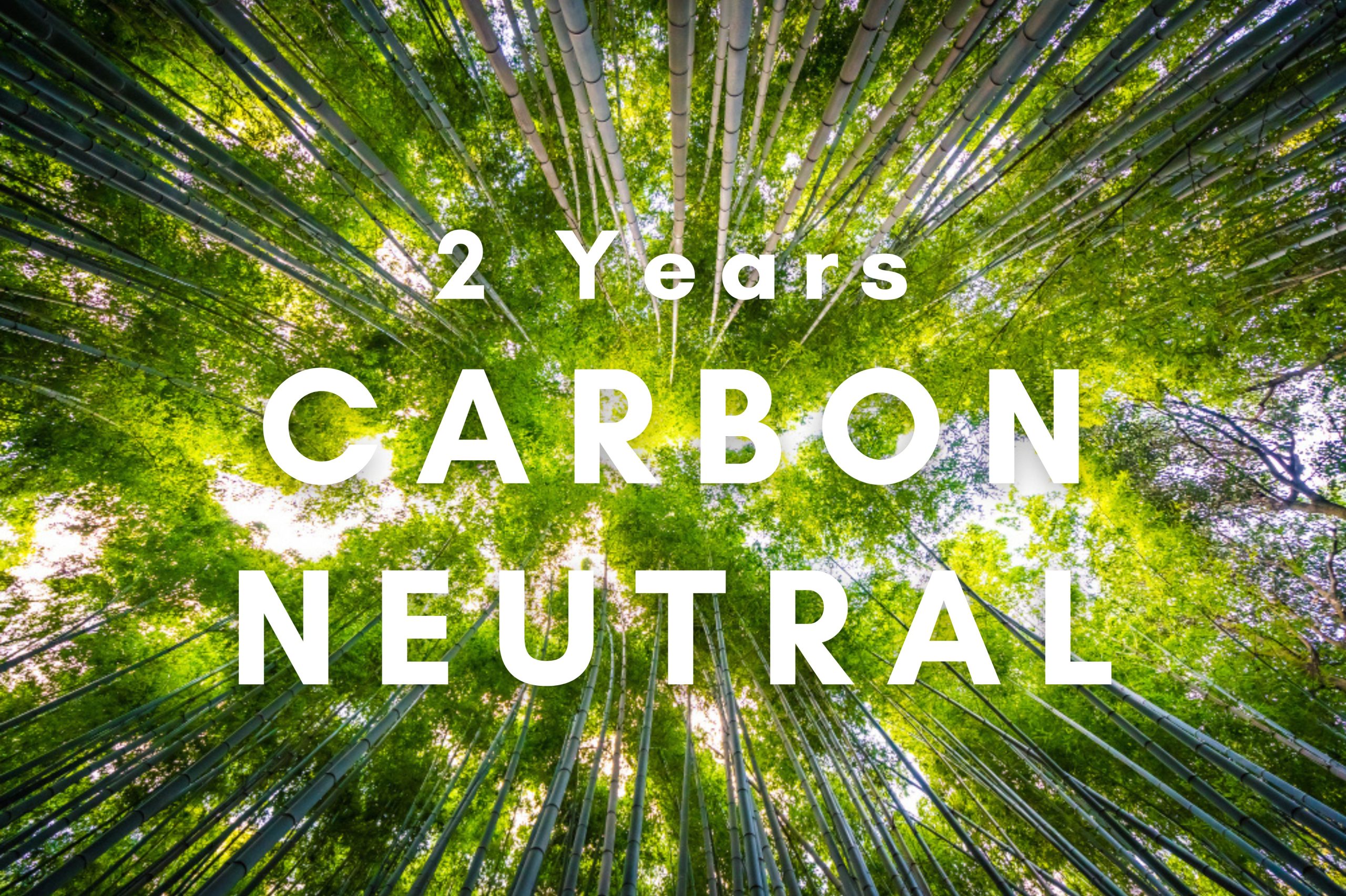 2 Years carbon neutral image