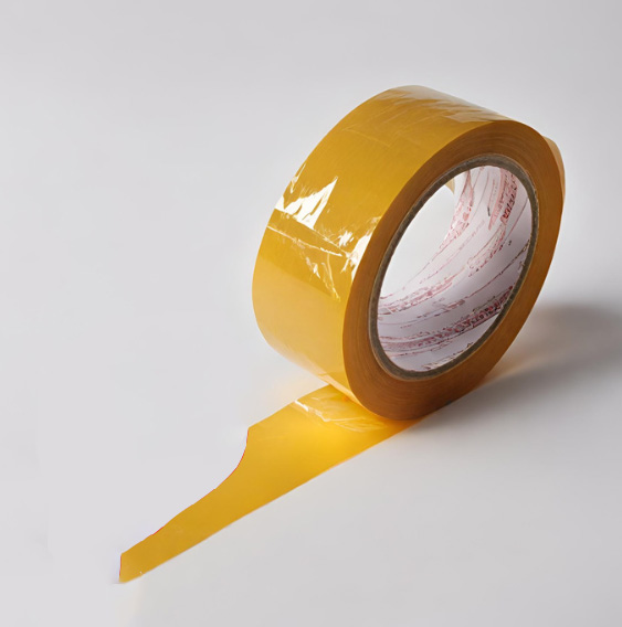 Damaged roll of tape