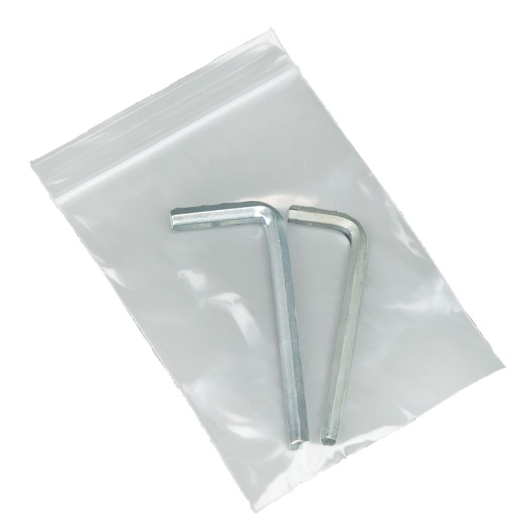 GRIP SEAL POLYTHENE BAG 160G PG 4 3½X4½" 88X112MM (1000 PACK)